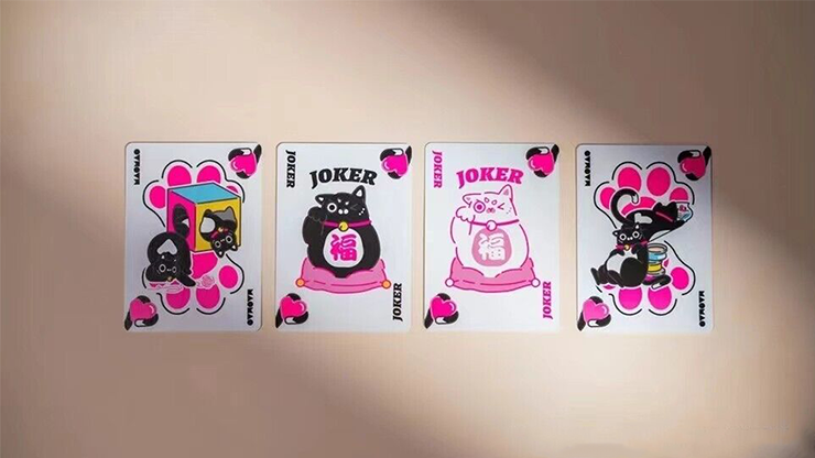 Bicycle Cat (Pink) Playing Cards - US Playing Card Co. – Image 2