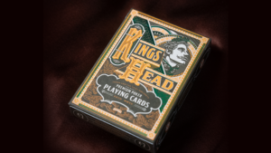 Kings Head (Green & Yellow) Playing Cards - Joker and the Thief