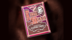 Kings Head (Purple and Rose) Playing Cards - Joker and the Thief