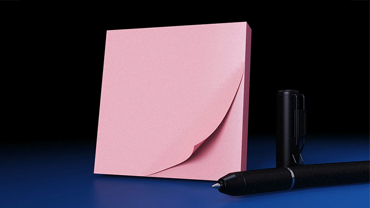 The Iarvel Magic Post-It Pad (Red) - Iarvel Magic