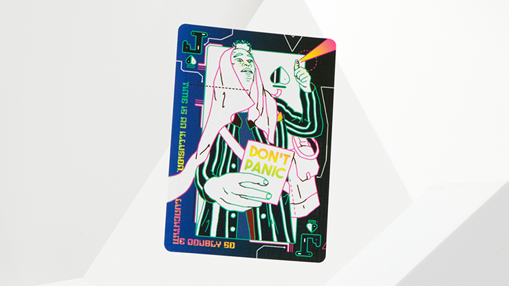 The Hitchhiker's Guide to The Galaxy- The Infinite Improbability Deck (Pink Petuna) – Image 3
