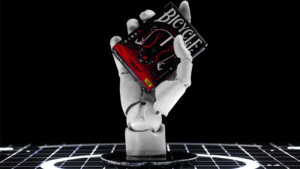 Bicycle Machine56 R-TYPE/2 Black Playing Cards - RunIt Decks