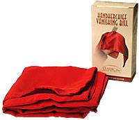 Hankerchief Vanishing Bill (COLOR) - Bazar de Magia