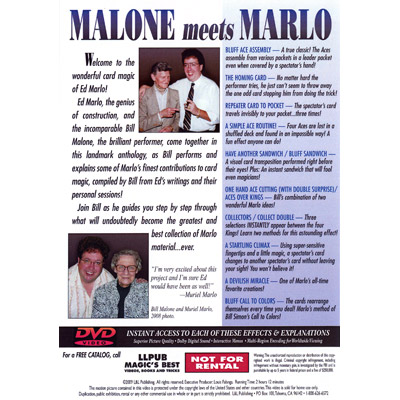 Malone Meets Marlo #1 - Bill Malone – Image 2