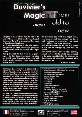 Duvivier's Magic Volume 4: From Old To New - Dominique Duvivier – Image 2