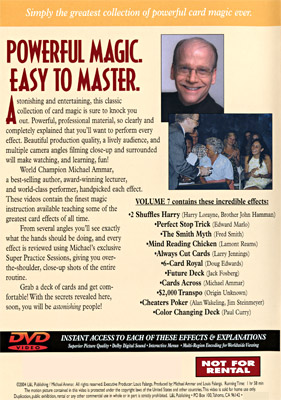 Easy to Master Card Miracles Volume 7 - Michael Ammar – Image 2