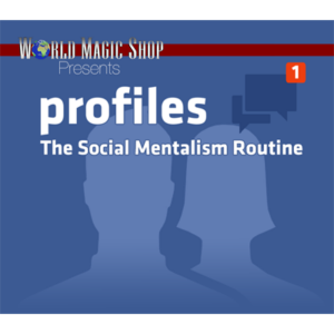 Profiles: The Social Mentalism Routine (DVD and Gimmick) - World Magic Shop