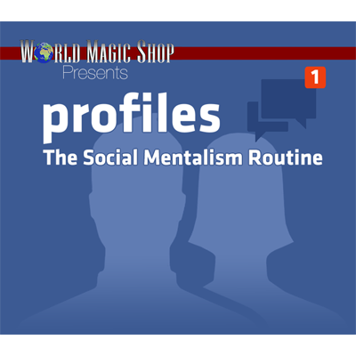 Profiles: The Social Mentalism Routine (DVD and Gimmick) - World Magic Shop
