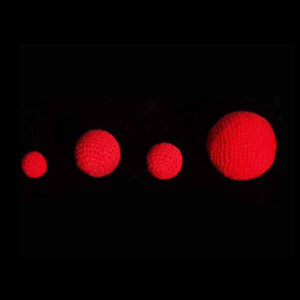 1 inch Crochet Balls (Red) - Uday - Trick