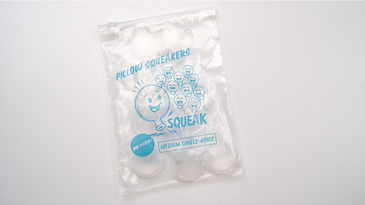 Pillow Squeaker Single Voice (12pk Medium) - Murphys Magic