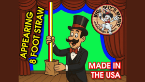 Appearing Straw - 8 Foot - Big Guys Magic