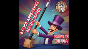 The Appearing 8-Foot Wand! - Big Guys Magic