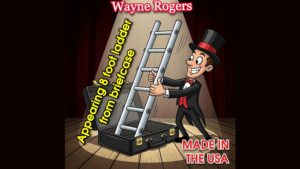Wayne Rogers Appearing 8 Foot Ladder from Briefcase - Big Guys Magic