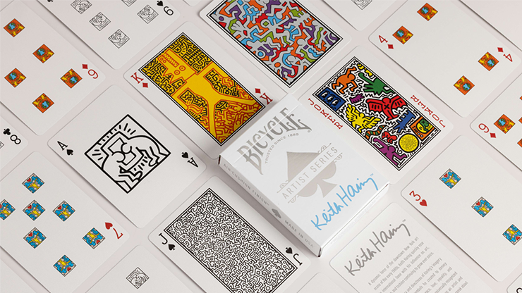 Bicycle Keith Haring (Box Set Red and Blue) Playing Cars - US Playing Cards – Image 3