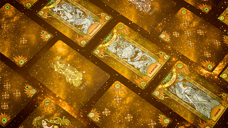 Zodiac (Virgo) Luminous Edition Playing Cards - TCC – Image 2