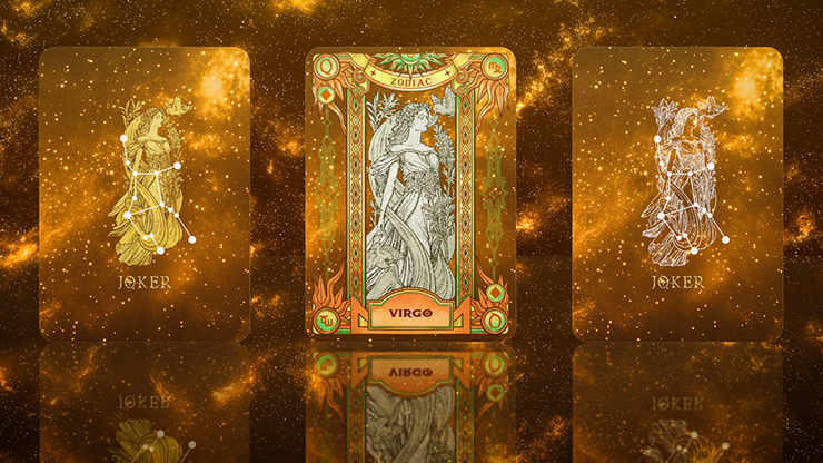 Zodiac (Virgo) Luminous Edition Playing Cards - TCC – Image 3