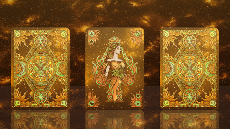 Zodiac (Virgo) Luminous Edition Playing Cards - TCC – Image 4