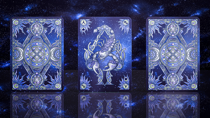 Zodiac (Scorpio) Luminous Edition Playing Cards - TCC – Image 4