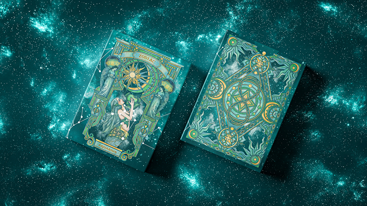 Zodiac (Aquarius) Luminous Edition Playing Cards - TCC – Image 2