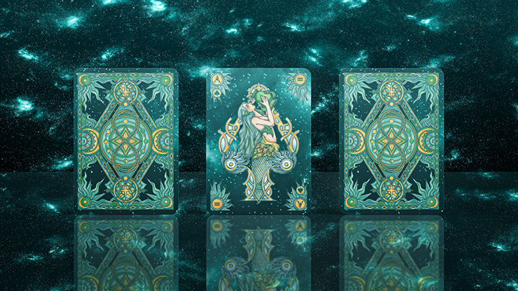 Zodiac (Aquarius) Luminous Edition Playing Cards - TCC – Image 4