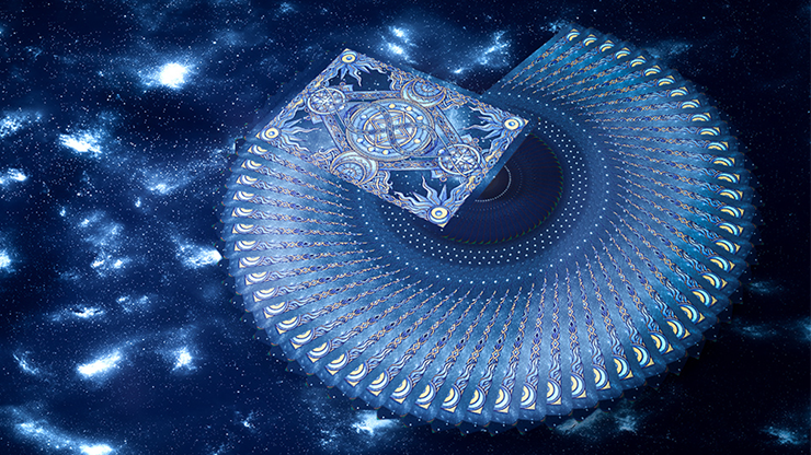 Zodiac (Pisces) Luminous Edition Playing Cards - TCC – Image 2