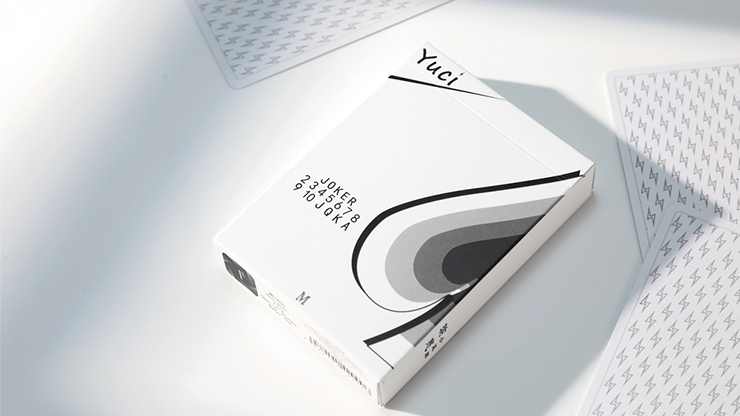 Yuci Tiny Wizard White Playing Cards - TCC