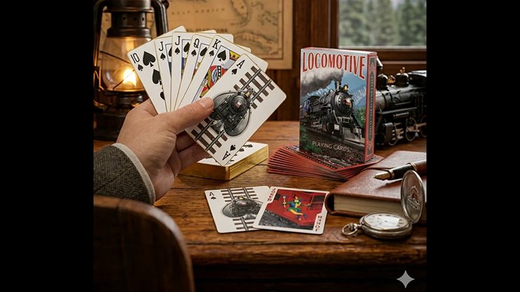 Locomotive Playing Cards - Collectable Playing Cards – Image 3