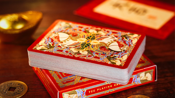 Year of the Horse (Red) Playing Cards - TCC Fashion – Image 2
