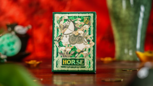 Year of the Horse (Green) Playing Cards - TCC Fashion
