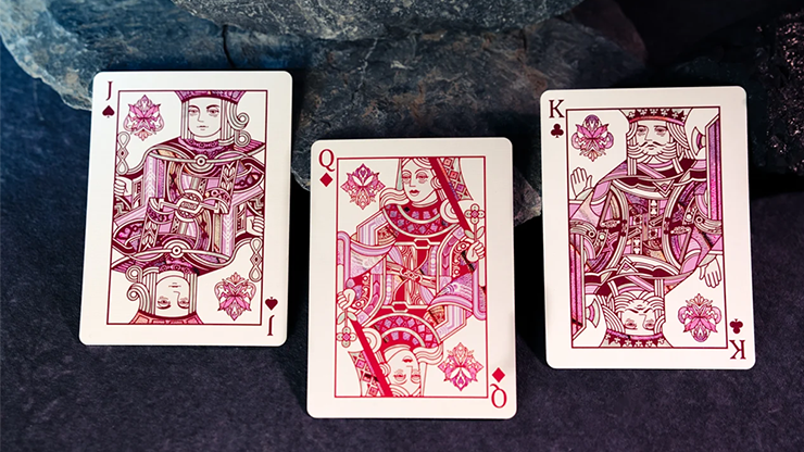 Morpho V2 (Pearl / Pink) Playing Cards - TCC Fashion – Image 3