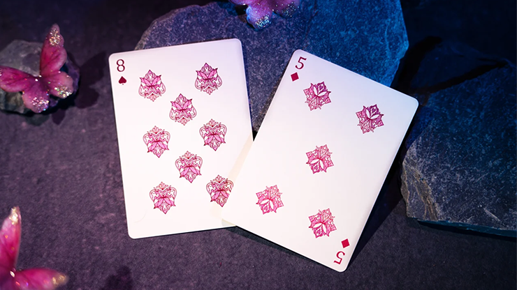 Morpho V2 (Pearl / Pink) Playing Cards - TCC Fashion – Image 4