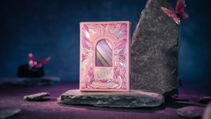 Morpho V2 (Pearl / Pink) Playing Cards - TCC Fashion