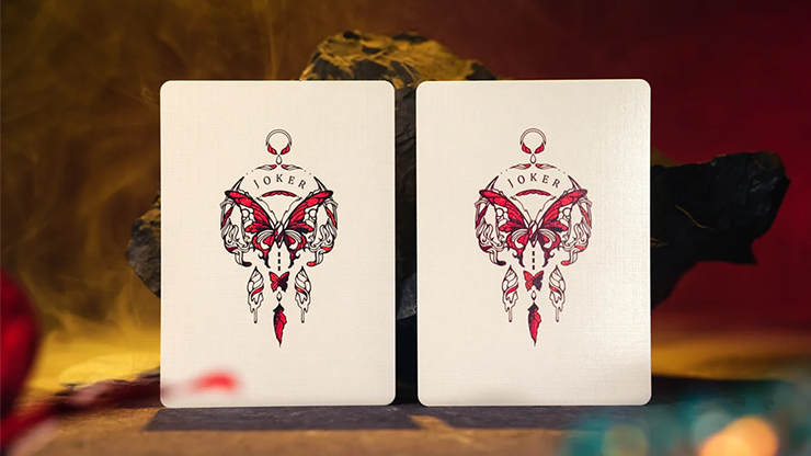 Morpho V2 (Carmine / Red) Playing Cards - TCC Fashion – Image 4