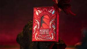 Morpho V2 (Carmine / Red) Playing Cards - TCC Fashion