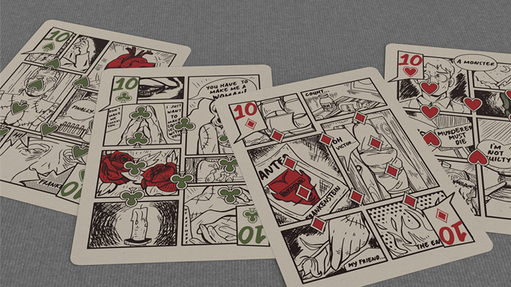 Frankenstein Series Comic Edition (Gilded) Playing Cards – Image 3