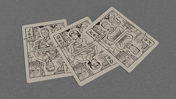 Frankenstein Series Comic Edition (Gilded) Playing Cards – Image 4