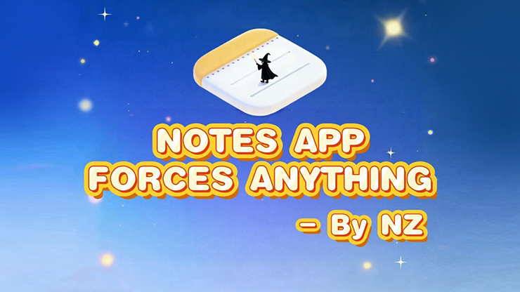 Notes App Forces Anything - Richard Zeng & Bacon Magic