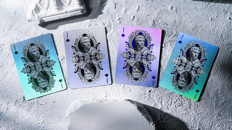 Alabaster Michelangelo HOLO Playing Cards - TCC Fashion – Image 4