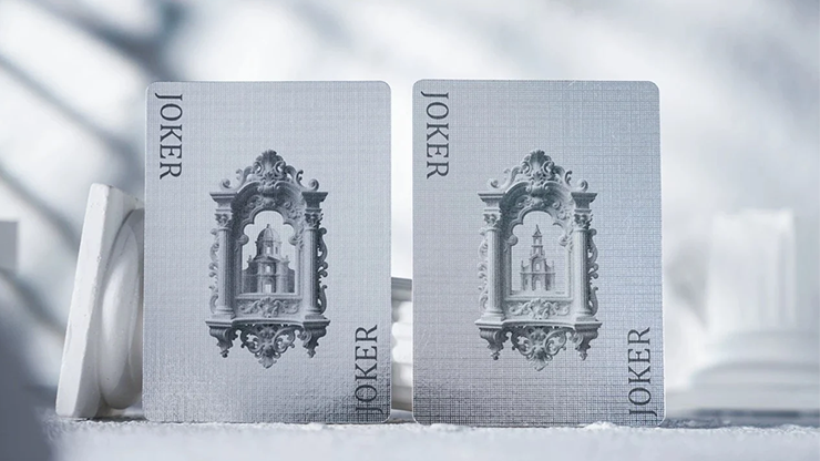 Alabaster Michelangelo Luxury Playing Cards - TCC Fashion – Image 2