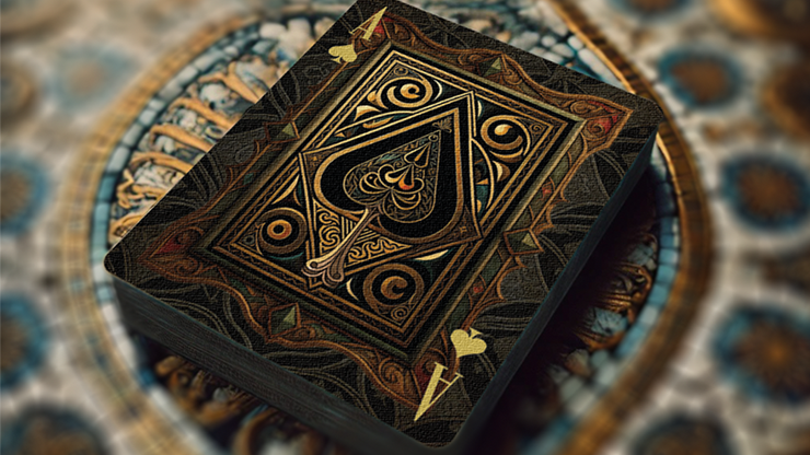 The Spirit of Cubism (Dark Black) Playing Cards – Image 4
